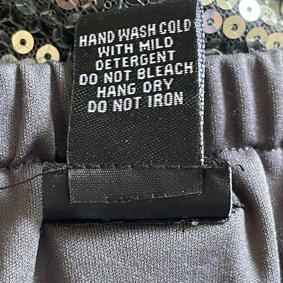 Rue 21 Sequined Dress Womens sz Med Silver Strapless Ruffles Party Prom Club - Picture 6 of 9